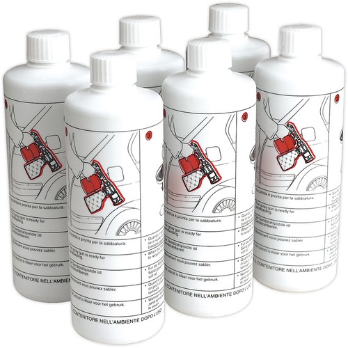 Pack shot blasting sand - shot,