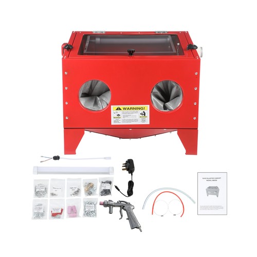 90l bench top sand blasting - top,