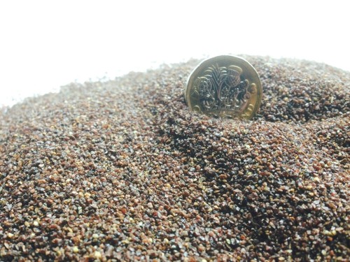 Garnet shot blasting media - garnet,