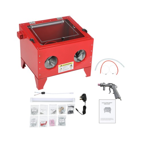 90l bench top sand blasting - top,