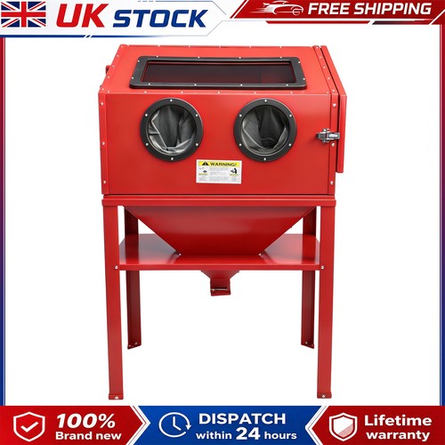 Sand blasting cabinet led red - sand,