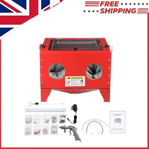 Sand blaster benchtop shot - sand,