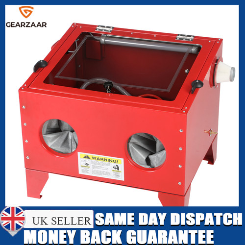 Shot blasting cabinet - shot,