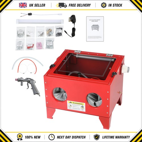 Sand blasting cabinet - sand,
